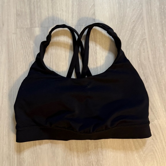 Lululemon Energy Sports Bra – Black – Size 4  Like New - Picture 6 of 8